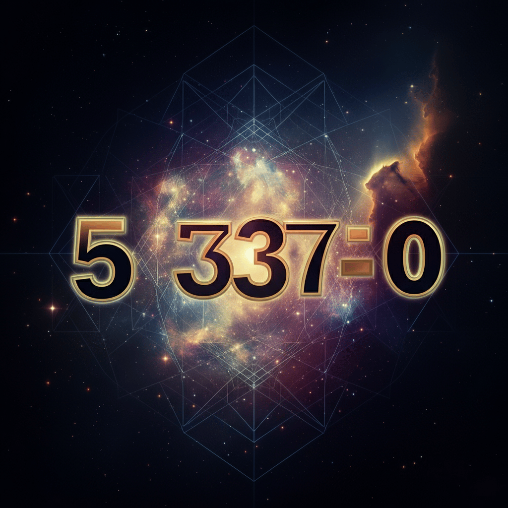 Numerologie 5370 Betekenis ✨