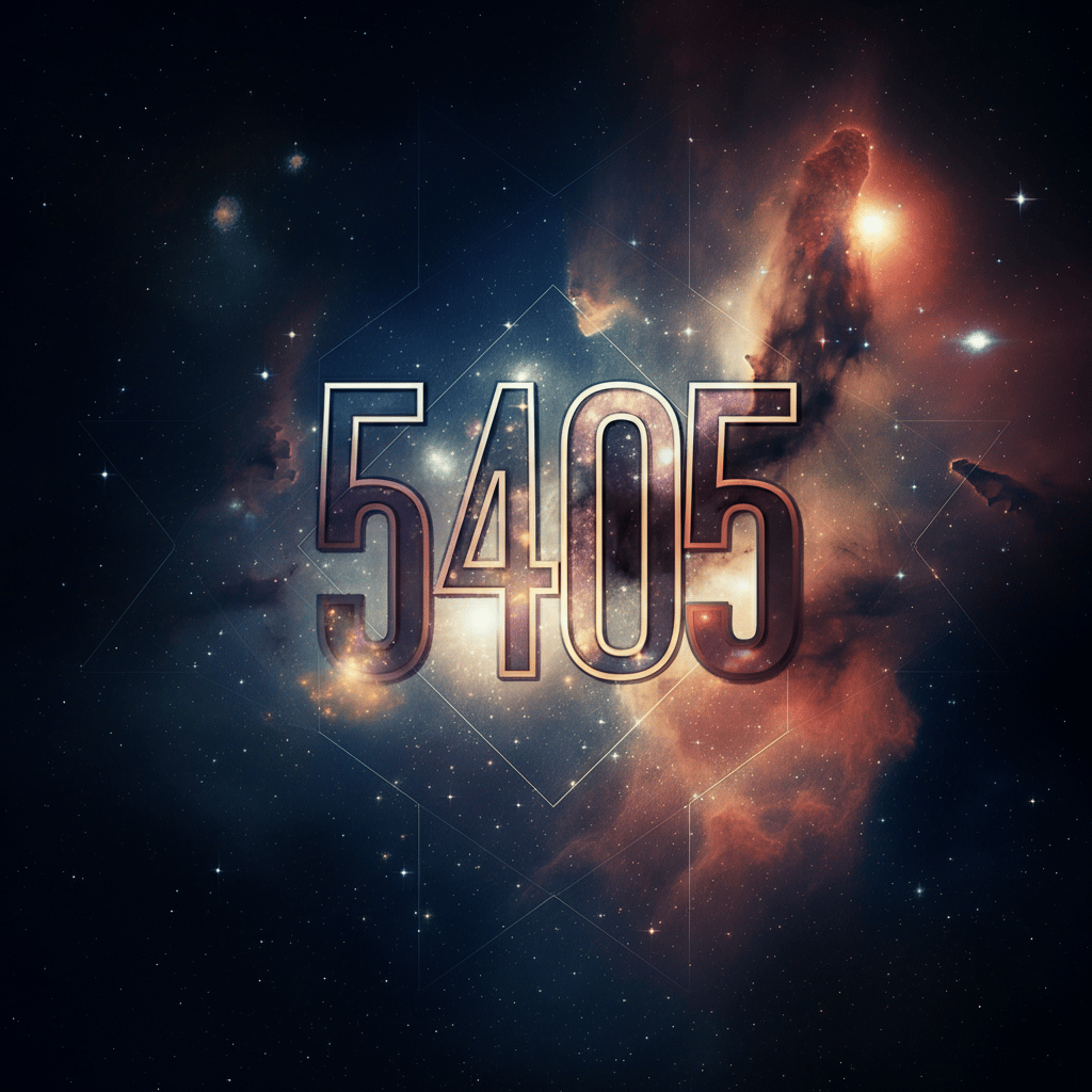 Numerologie 5405 Betekenis ✨