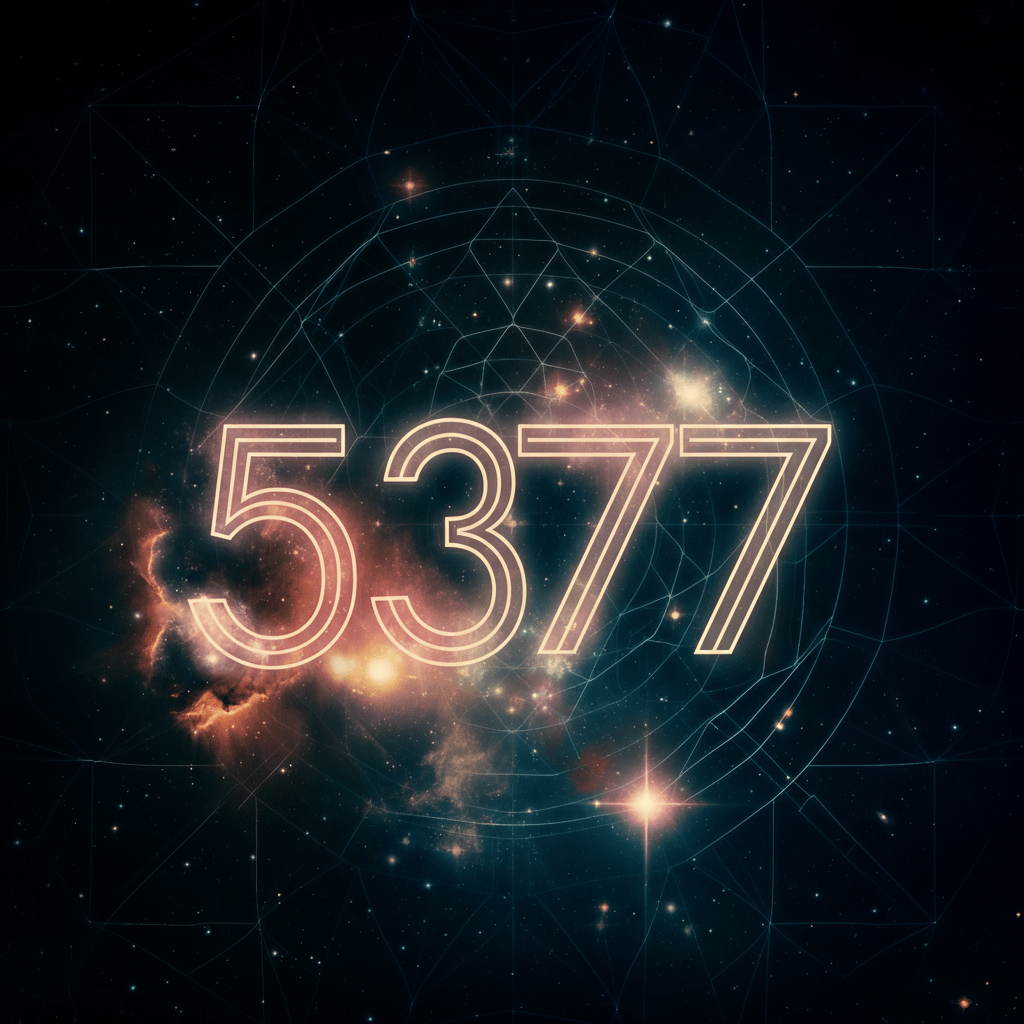 Numerologie 5377 Betekenis ✨