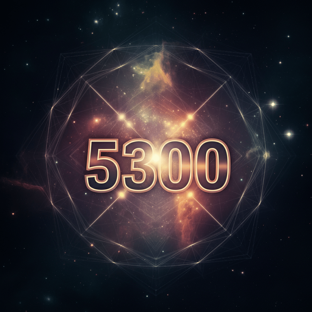 Numerologie 5300 Betekenis ✨